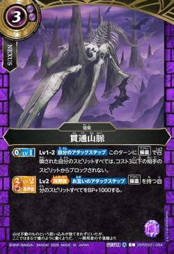画像1: 貫通山脈[BS_26RBS01-094_C]【26RBS01収録】