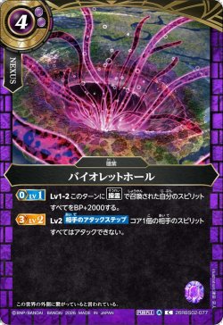 画像1: バイオレットホール[BS_26RBS02-077_C]【26RBS02収録】