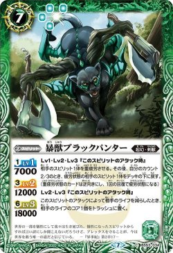 画像1: 暴獣ブラックパンター[BS53-034C]【BS53収録】