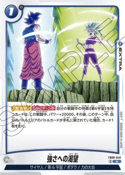 画像1: 強さへの渇望[DBF_FB08-048_R]