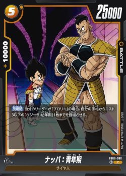 画像1: ナッパ：青年期[DBF_FB08-080_C]