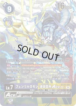画像1: 【SPパラレル】フェンリルガモン：建御雷神ACE[DC_BT20-081_SR]【BT20 収録】