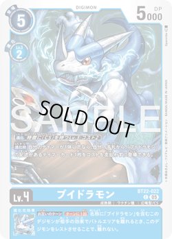 画像1: ブイドラモン[DC_BT22-022_C]【BT22収録】