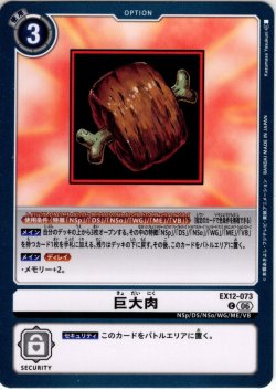 画像1: 巨大肉[DC_EX12-073_C]【EX-12収録】