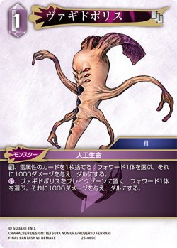 画像1: ★プレミアム★ヴァギドポリス[FF_25-069C]
