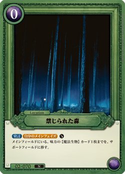 画像1: 禁じられた森[HP-BT02-070-N]