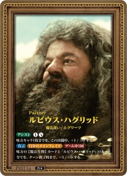 画像1: 【ホイル仕様星１】ルビウス・ハグリッド[HP-BT02-Pt011a-Pt]