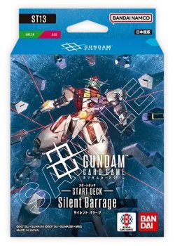 画像1: スタートデッキ Silent Barrage [ST13](1個) ガンダムカードゲーム[新品商品]