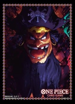 画像1: カードスリーブ 公認店エディション vol.3 マーシャル・D・ティーチ【70枚入り】(1個)[新品商品]