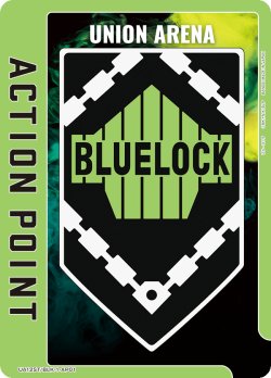 画像1: アクションポイントカード(ブルーロック ロゴ)[UA12ST/BLK-1-AP01]【UA12ST/BLK収録】
