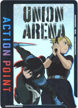 画像1: 【パラレル】アクションポイントカード(リザ・ホークアイ&ランファン)[UA_UA37BT/FMA-1-AP05]【UA37BT/FMA収録】