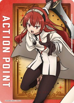 画像1: アクションポイントカード(エリス:SRイラスト)[UA_UA54BT/MST-1-AP10_AP]