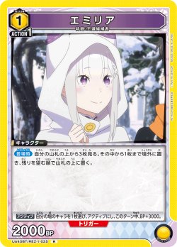 画像1: エミリア[UA_UA40BT/REZ-1-025_R]【UA40BT/REZ収録】