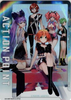 画像1: アクションポイントカード(ワルキューレ:SR衣装)[UA_EX14BT/MCR-2-AP02_AP]