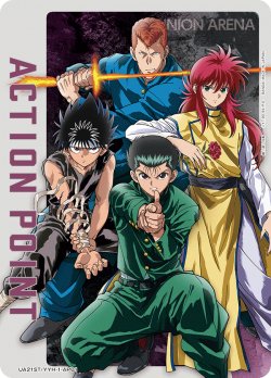 画像1: アクションポイントカード(幽助&蔵馬&桑原&飛影)[UA21ST/YYH-1-AP01]【UA21ST/YYH収録】