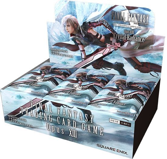 FFTCG Opus XIII クリスタルの輝き 日本語版 ブースターBOX(1カートン・6BOX入)(1BOXあたり12800円)[新品商品