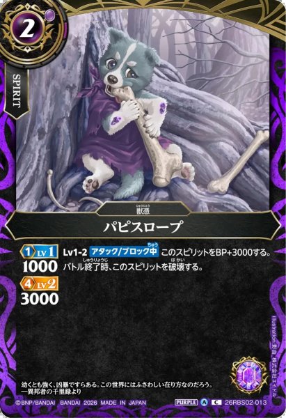 画像1: パピスロープ[BS_26RBS02-013_C]【26RBS02収録】 (1)
