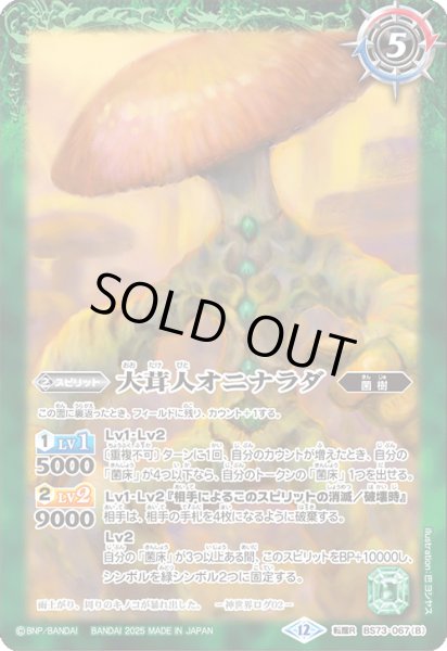 画像2: ユム・カアシュの粘菌神殿/大茸人オニナラダ[BS_BS73-067_TR]【BS73収録】 (2)