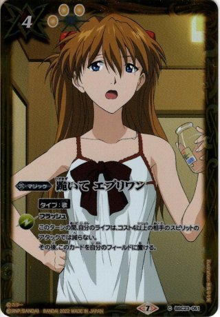 特製スリーブ綾波レイ[BS_PB19-S01]【PB19.20 バトラーズグッズ
