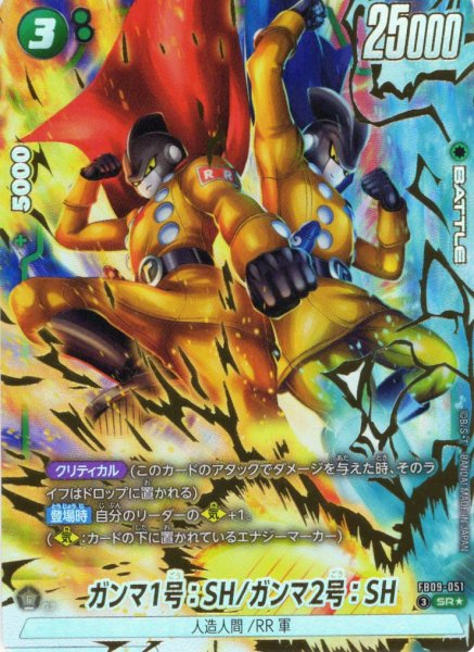 画像1: 【パラレル仕様】ガンマ1号：SH/ガンマ2号：SH[DBF_FB09-051_SR] (1)