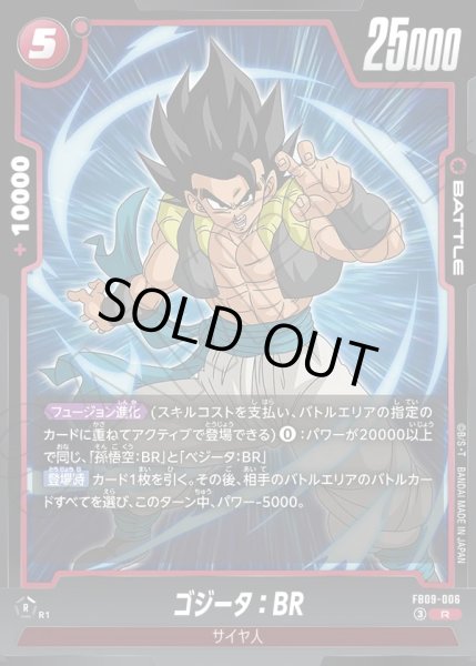 画像1: ゴジータ：BR[DBF_FB09-006_R] (1)