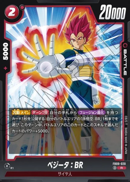 画像1: ベジータ：BR[DBF_FB09-020_R] (1)