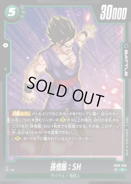 画像1: 孫悟飯：SH[DBF_FB09-059_R] (1)