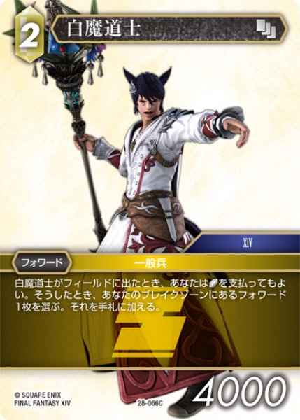 画像1: 白魔導士[FF_28-066_C] (1)