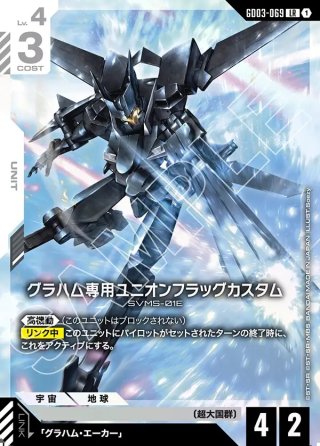 パラレル】グラハム専用ユニオンフラッグカスタムII(GNフラッグ