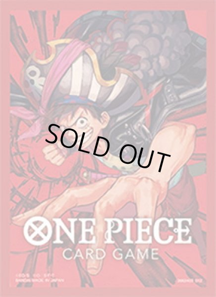 画像1: オフィシャルカードスリーブ 2　モンキー・D・ルフィ(ONE PIECE FILM RED)【70枚入り】(1個)[新品商品] (1)