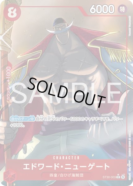 画像1: 【パラレル仕様】エドワード・ニューゲート[OP_ST30-003_C] (1)