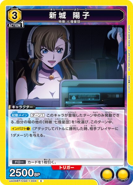 画像1: 新城 陽子[UA_UA34BT/CGD-1-004_C] (1)