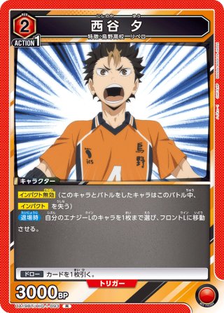 ハイキュー 西谷夕 西谷夕アクリルキーホルダー [ハイキュー!! セカンドシーズン
