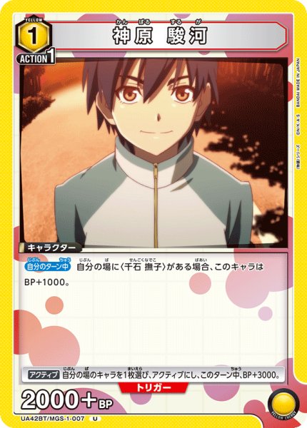 画像1: 神原 駿河[UA_UA42BT/MGS-1-007_U] (1)