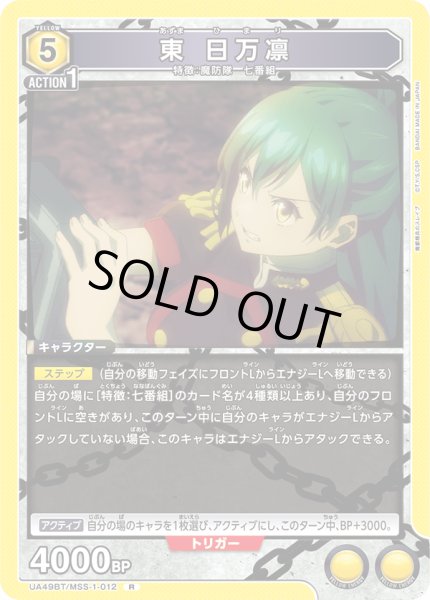 画像1: 東 日万凛[UA_UA49BT/MSS-1-012_R] (1)