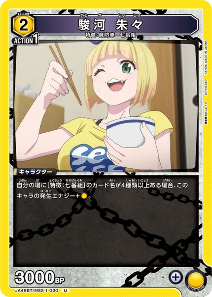 画像1: 駿河 朱々[UA_UA49BT/MSS-1-030_U] (1)