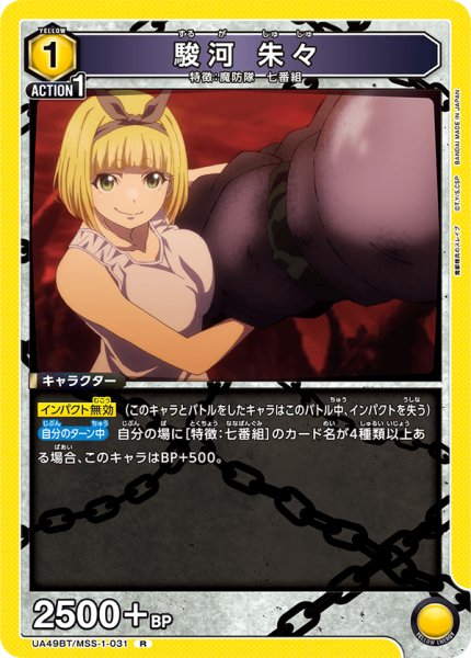 画像1: 駿河 朱々[UA_UA49BT/MSS-1-031_R] (1)