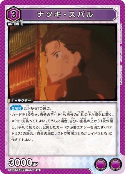 画像1: ナツキ・スバル[UA_UA40BT/REZ-1-070_R] (1)