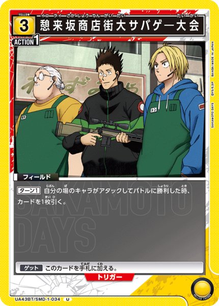 画像1: 憩来坂商店街大サバゲ―大会[UA_UA43BT/SMD-1-034_U] (1)