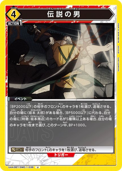画像1: 伝説の男[UA_UA43BT/SMD-1-038_U] (1)