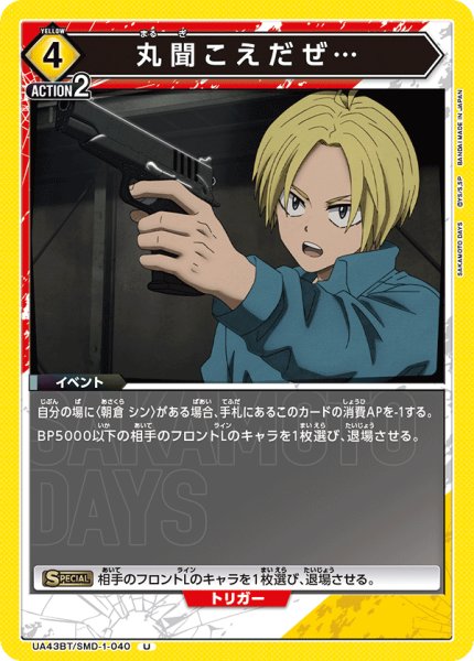 画像1: 丸聞こえだぜ…[UA_UA43BT/SMD-1-040_U] (1)