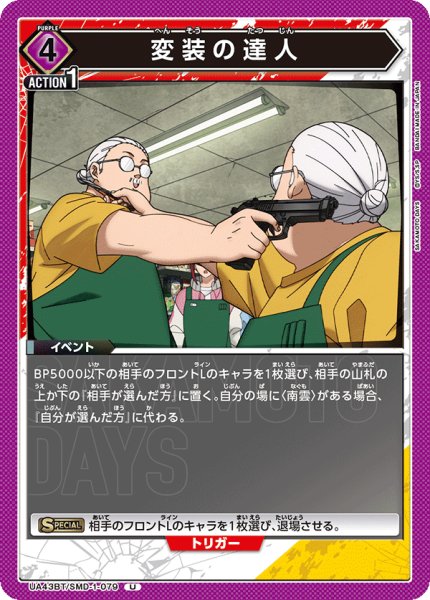 画像1: 変装の達人[UA_UA43BT/SMD-1-079_U] (1)