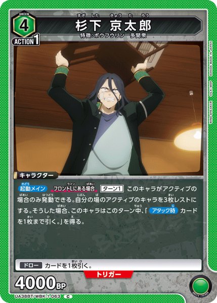 画像1: 杉下 京太郎[UA_UA38BT/WBK-1-063_C]【UA38BT/WBK収録】 (1)
