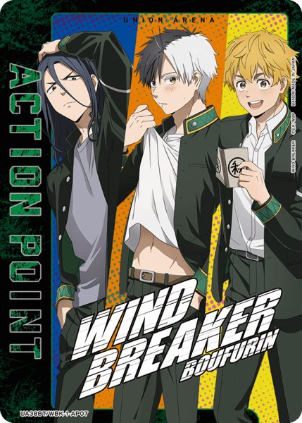 画像1: アクションポイントカード(杉下&桜&楡井)[UA_UA38BT/WBK-1-AP07] (1)