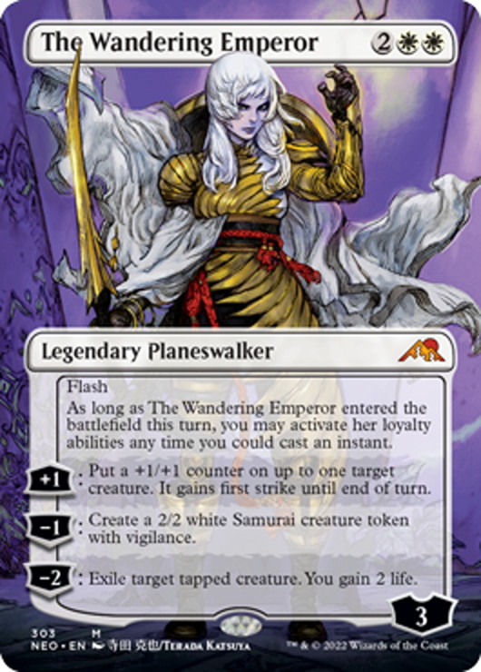 【ENG】★Foil★放浪皇/The Wandering Emperor[MTG_NEO_303M]セットブースター版