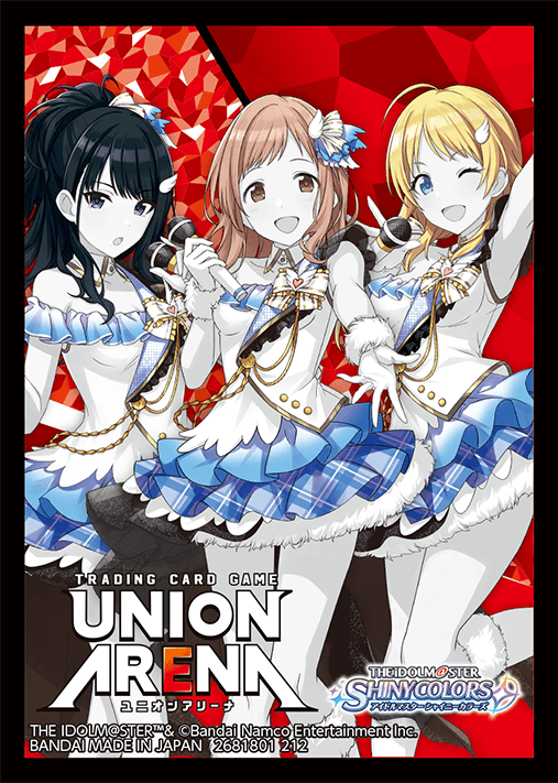 オフィシャルカードスリーブ　マスターズスクウェア通販2号店　UNION　シャイニーカラーズ(1個)[新品商品]　ARENA　アイドルマスター